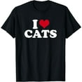 thumbnail image 1 of I Love CatsI Love Cats T-Shirt, 1 of 4