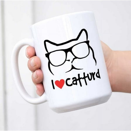 I Love Catturd Coffee Mug (11oz, White#1)