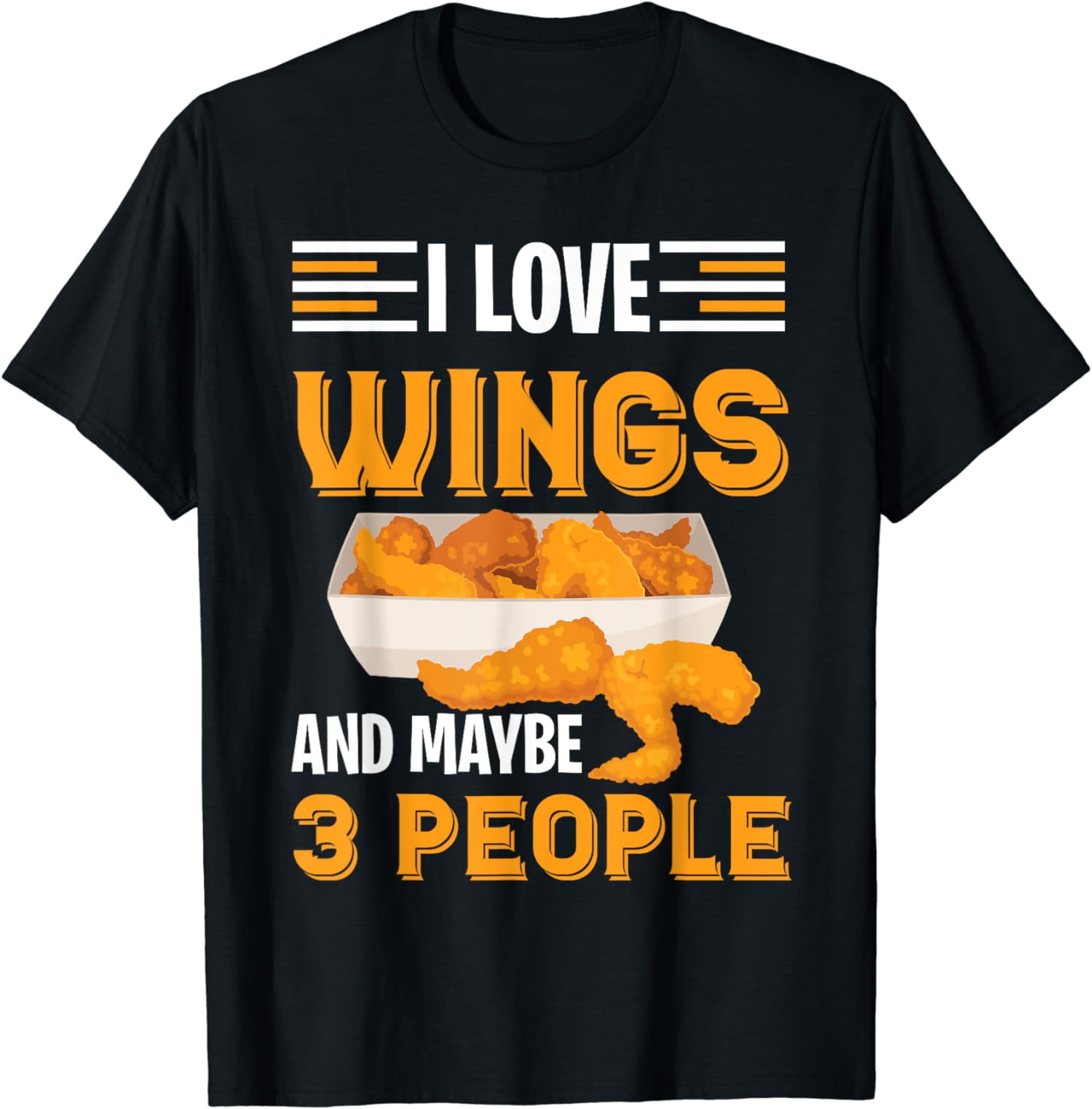 Funny Chicken Wing T-Shirt I Love Chicken Wings Shirt Funny Chicken Wing T-Shirt I Love Chicken Wings Shirt