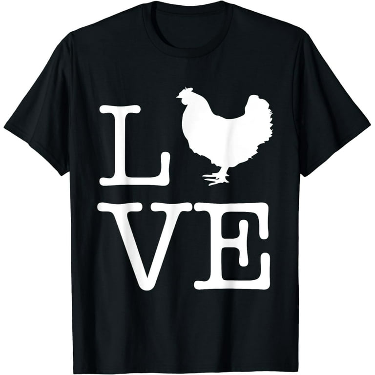 Love Chickens Chicken Lover Distressed Graphic T-Shirt Love Chickens Chicken Lover Distressed Graphic T-Shirt