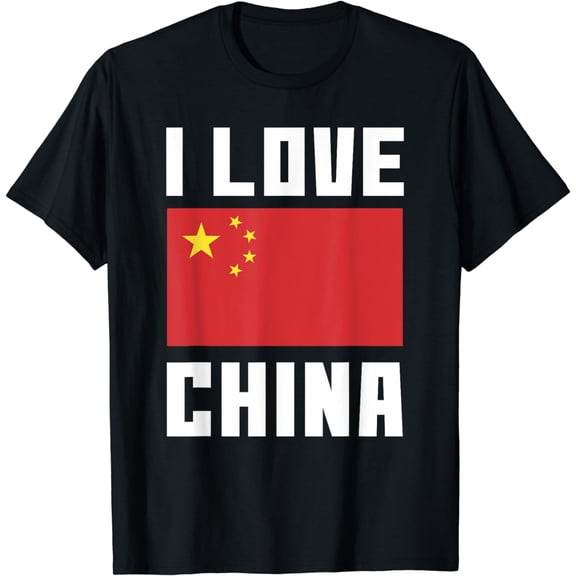 I Love China I Heart China Family Travel China Flag T-Shirt