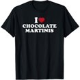 thumbnail image 1 of I Love Chocolate Martinis T-Shirt, 1 of 4
