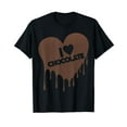 thumbnail image 1 of I Love Chocolate T-shirt - Candy Heart Lover Shirt T-Shirt, 1 of 5