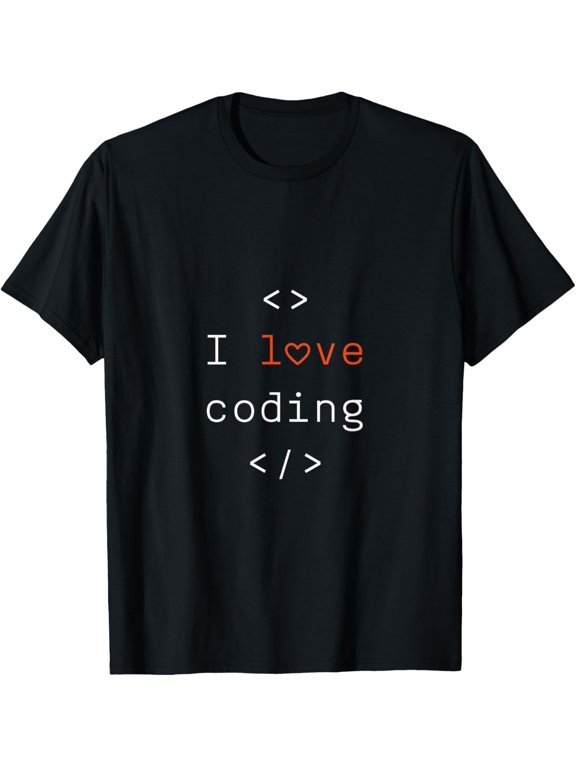 I Love Coding: A Programmer's Passion T-Shirt