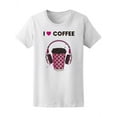 thumbnail image 1 of I Love Coffee Pink Cup Tee Women's -Image by Shutterstock, 1 of 2