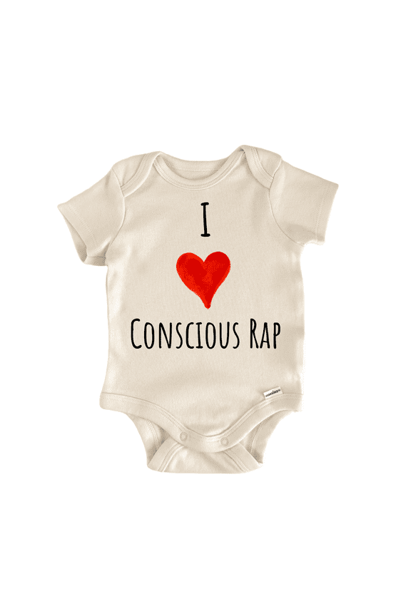 I Love Conscious Rap - Baby Bodysuit