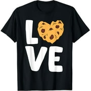 I Love Cookies Kawaii Chocolate Chip Cookie T-Shirt