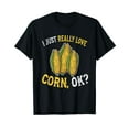 thumbnail image 1 of I Love Corn OK - Cute and Funny Corn on the Cob T-Shirt, 1 of 5