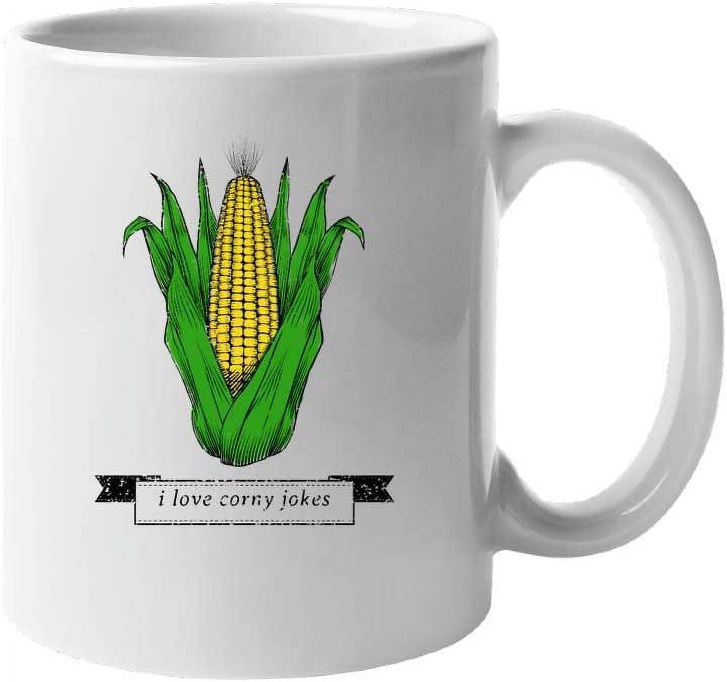 I Love Corn Mug Cute Corn Mug for Corn Lovers Corn on the Cob Gift