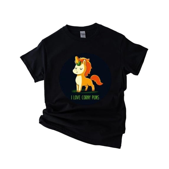 I Love Corny Puns Funny Unicorn Animal Lover Cute Humor T-Shirt , Hoodie , Sweatshirt, for men & women, up to size 5XL.