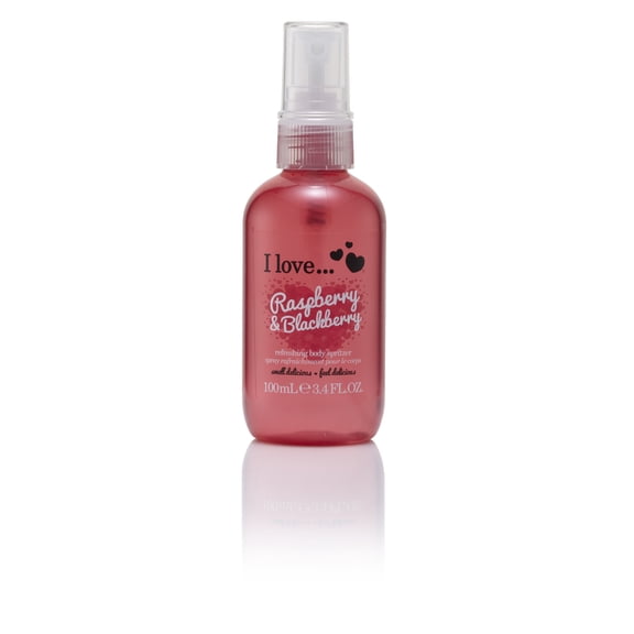 I Love Cosmetics Body Spritzer, Body Spray, Raspberry Blackberry, 3.4 oz