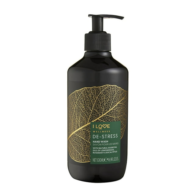 I Love Cosmetics Wellness Hand Wash, Hand Soap, De-Stress, 16.9 oz