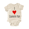 thumbnail image 1 of I Love Country Pop - Baby Bodysuit, 1 of 6
