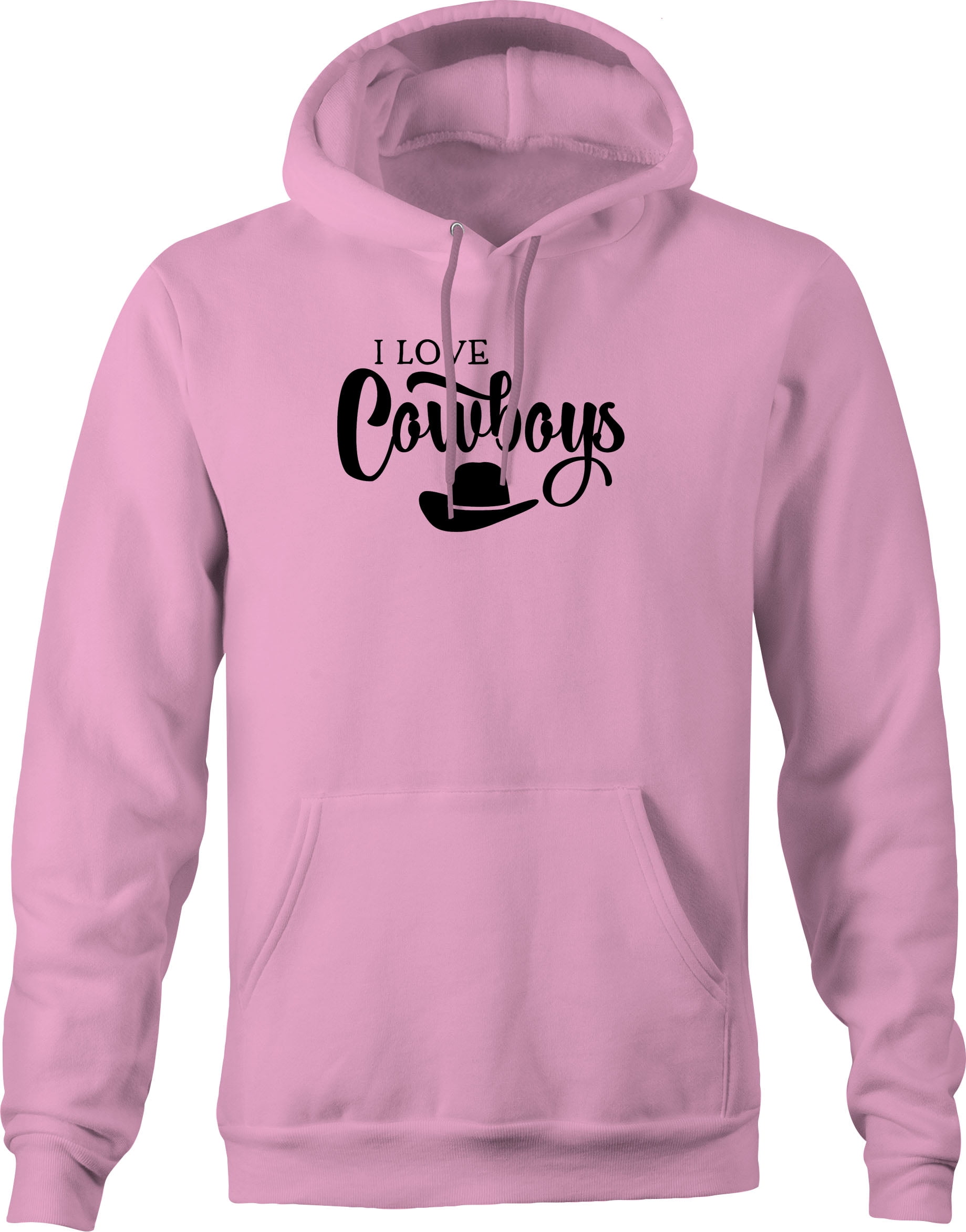 pink cowboys hoodie