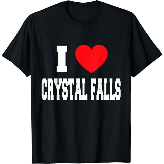 I Love Crystal Falls T-Shirt