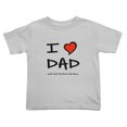 thumbnail image 1 of I Love Dad Just Not As Much As Mum Funny Toddler T-Shirts for Boys Girls (Gray, Youth XL), 1 of 5
