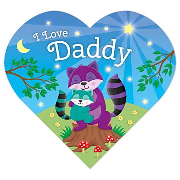 Pre-Owned Heart-Shaped BB - I Love Daddy (Board book) 1628854502 9781628854503