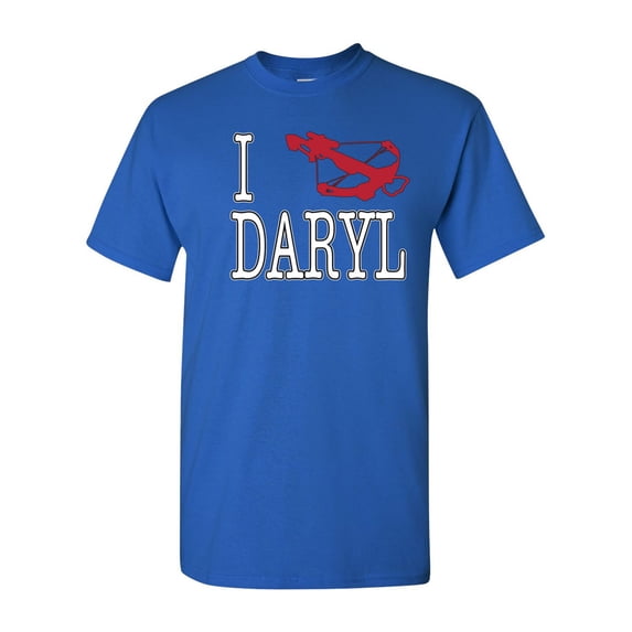 I Love Daryl Crossbow DT Adult T-Shirt Tee