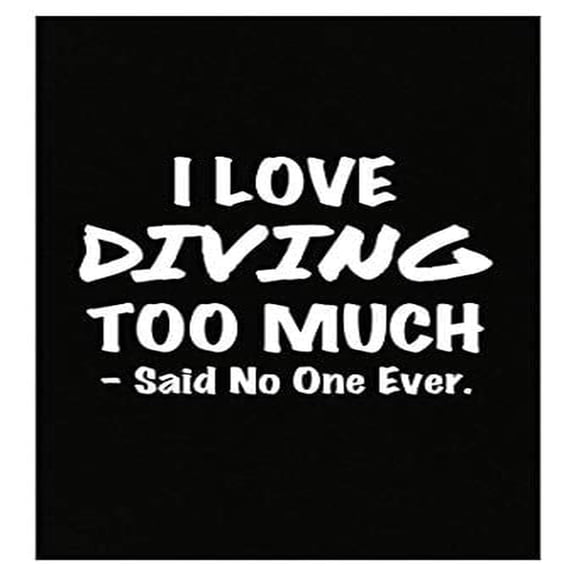 I Love Diving Poster - Wall Decor for Pool Enthusiasts Gift