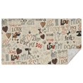 thumbnail image 1 of I Love My Dogs Art Rectangle Tablecloth 60"x102",Waterproof Polyester Rectangle Table Cloth, Wipeable Spillproof Polyester Tablecloth for Dining, Camping, Indoor and Outdoor, 1 of 6