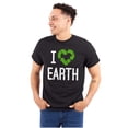 thumbnail image 1 of I Love Earth Reduce Reuse Recycle Plus Size Crewneck Graphic Tee Shirt Brisco Brands 3X, 1 of 5