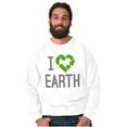 thumbnail image 1 of I Love Earth Reduce Reuse Recycle Sweatshirt for Men or Women Brisco Brands X, 1 of 6