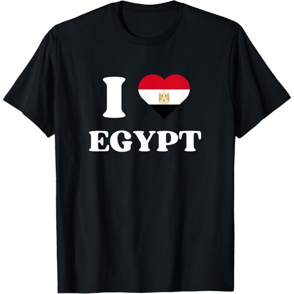 I Love Egypt I Hearts Egypt Funny Family Travel Egypt T-Shirt100% cotton