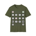 thumbnail image 1 of I Love Elevator Gift Cute Elevator Buttons Mechanic Closure Unisex T-Shirt, 1 of 4