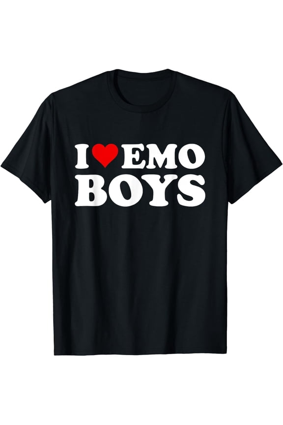 I Love Emo Boys T-Shirt