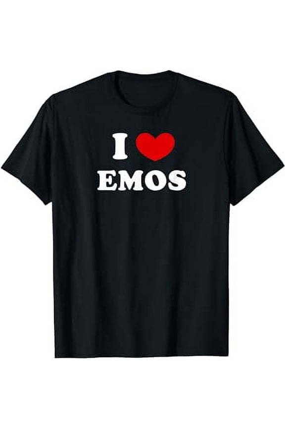 I Love Emos, I Heart Emos T-Shirt