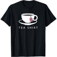 thumbnail image 1 of t-shirt I Love English Tea UK Flag Fun Novelty Souvenir Memorabilia T-Shirt mens，black，women，funny，journey，Crew Neck, Short Sleeve,printing, 1 of 4