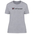 thumbnail image 1 of I Love Field Lacrosse T-Shirt Women -Image by Shutterstock, Female x-Large, 1 of 2