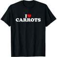 thumbnail image 1 of I Love Food Shirts CollectionI Love Carrots T-Shirt, 1 of 4