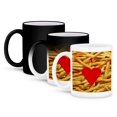thumbnail image 1 of 3dRose, I Love French Fries, 11oz Magic Transforming Mug, 1 of 8