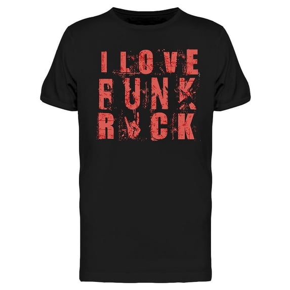 I Love Funk Rock Tee Men's -Image by Shutterstock