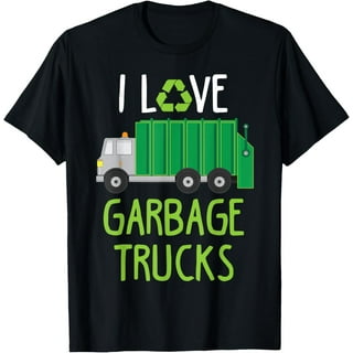 I Love Garbage Trucks T-Shirt Waste Collection Day Kids Gift I Love Garbage Trucks T-Shirt Waste Collection Day Kids Gift