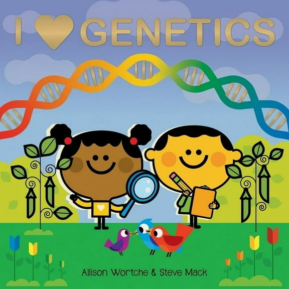 I Love Genetics: Explore with Sliders, Lift-The-Flaps, a Wheel, and More!, (Board Book)