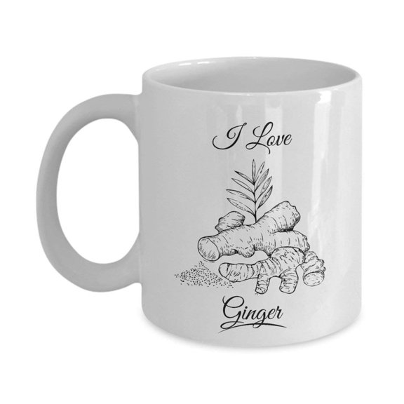 I Love Ginger Root Home Cooking Essentials Coffee & Tea Gift Mug Stuff For A Cook & Women Cooks
