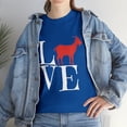 thumbnail image 1 of I Love Goats With Red Goat T-Shirt, 1 of 2