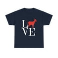 thumbnail image 1 of I Love Goats With Red Goat T-shirt, 1 of 2