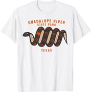 I Love Guadalupe River State Park Texas TX Snake Vacation T-Shirt White