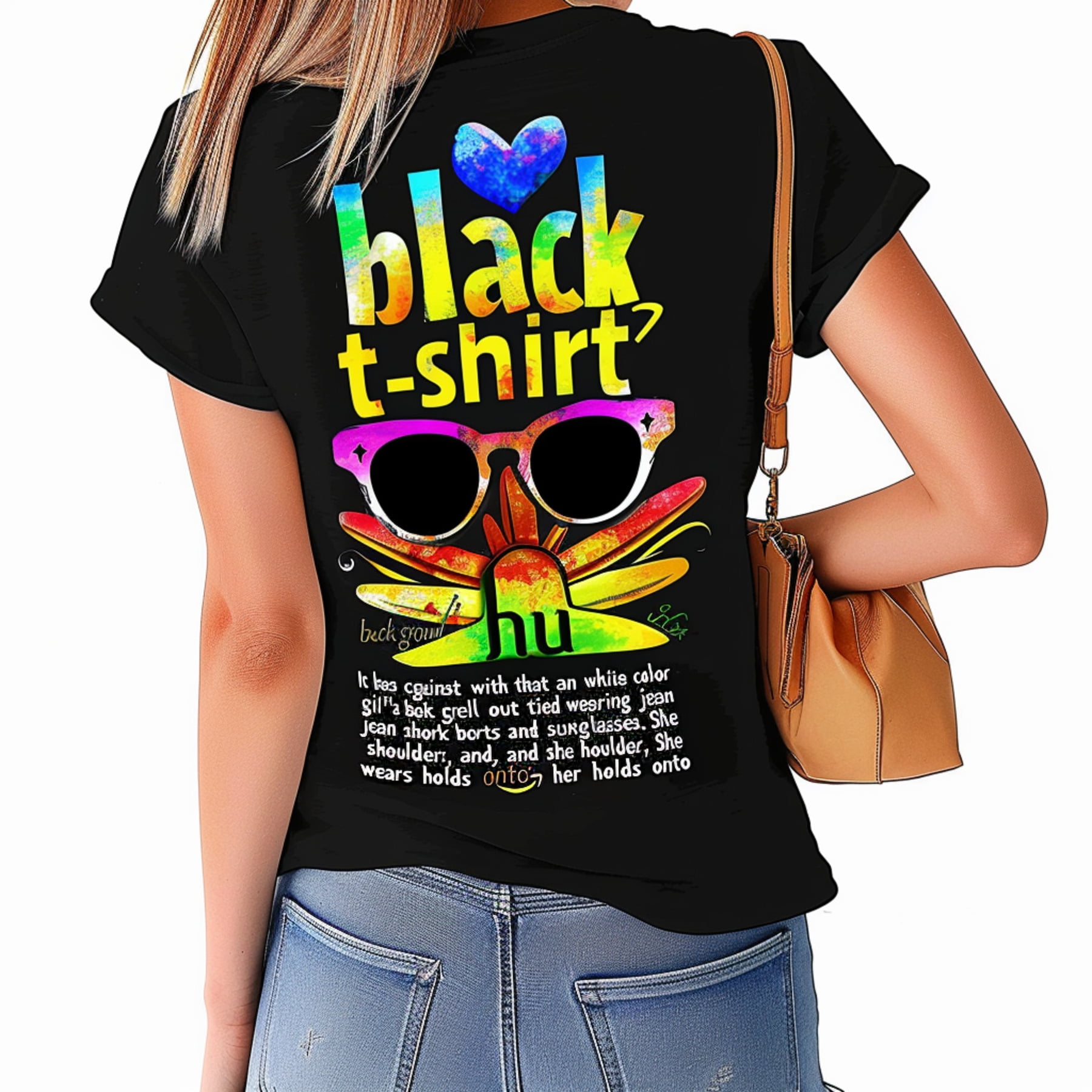 I Love Guild Dul Black TShirt with Colorful Ladesh I Love Lordsiatech ...