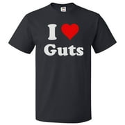 I Love Guts T shirt I Heart Guts Tee Gift