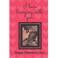 thumbnail image 1 of I Love Hanging with You. Happy Valentine's Day.: Alligator Cover/ Unique Greeting Card Alternative, (Paperback), 1 of 1