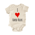 thumbnail image 1 of I Love Hard Rock - Baby Bodysuit, 1 of 6