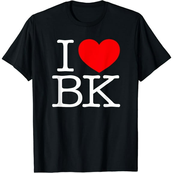 I Love (Heart) BK T-Shirt