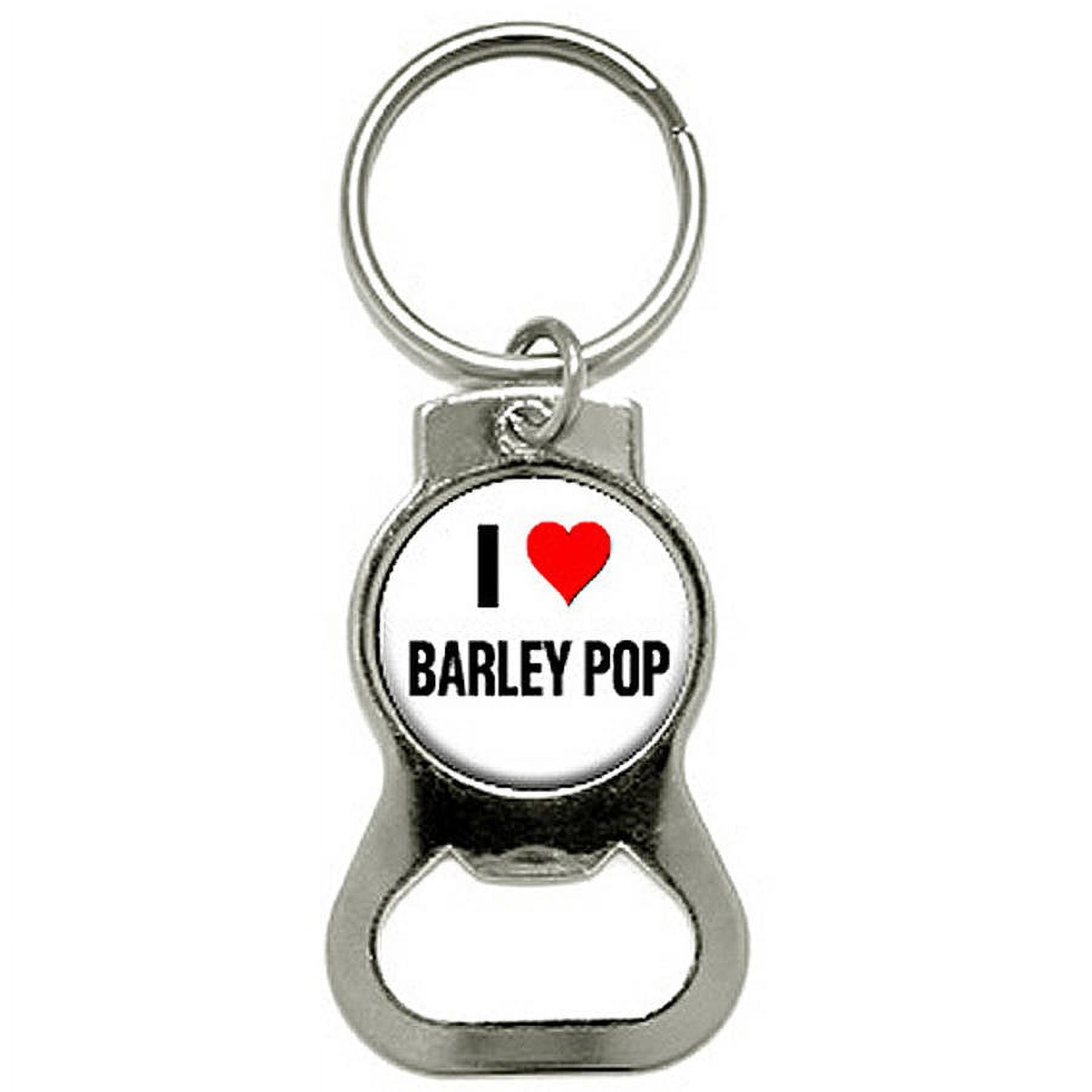 My Auntie I Love Heart Bottle Opener Key Ring Plastic
