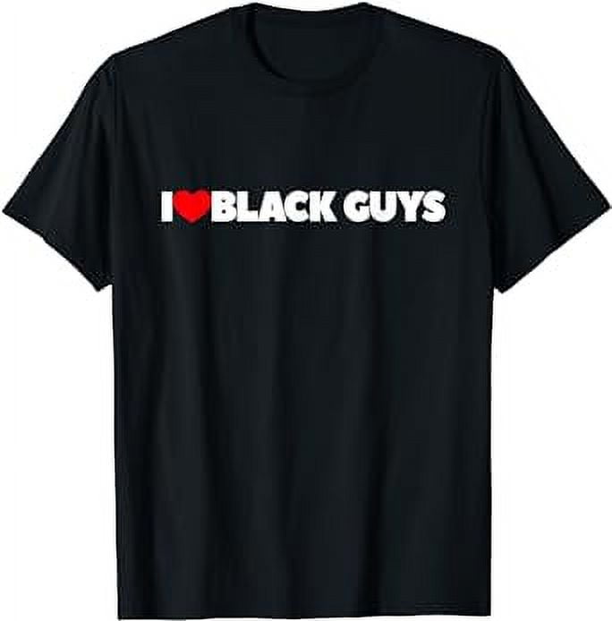 I Love (Heart) Black Guys TShirt