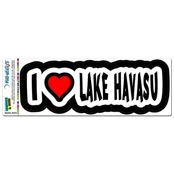 I Love Heart Lake Havasu - Arizona California MAG-NEATO'S(TM) Car/Refrigerator Magnet