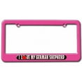 thumbnail image 1 of I Love Heart My German Shepherd License Plate Tag Frame, Multiple Colors, 1 of 1
